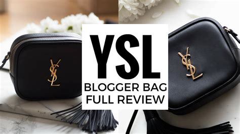 YSL BLOGGER BAG: FULL REVIEW / What fits inside & How to 